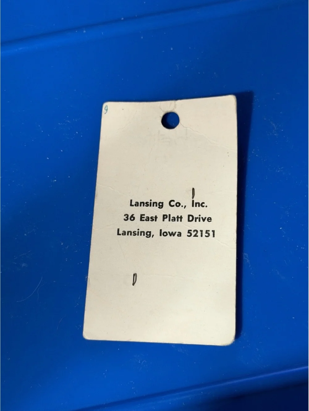 Vintage la-bette Lansing Black Buttons on Original Card